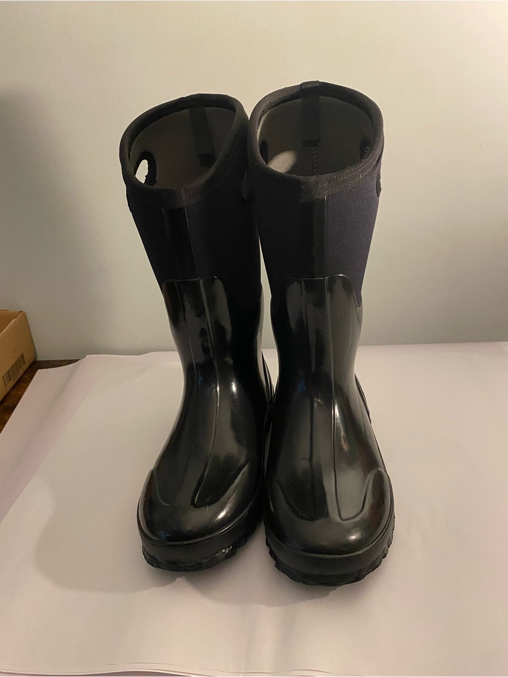 Boggs Black Waterproof Rain/Work Boots